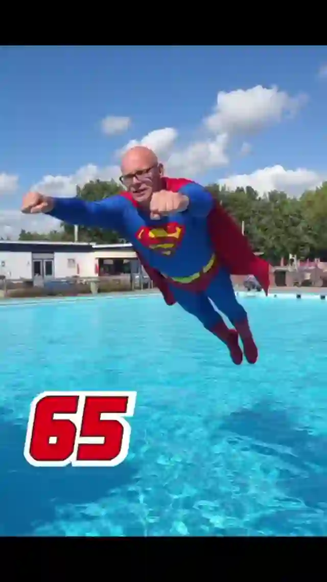 Badmeester Leo's 65e Verjaardag